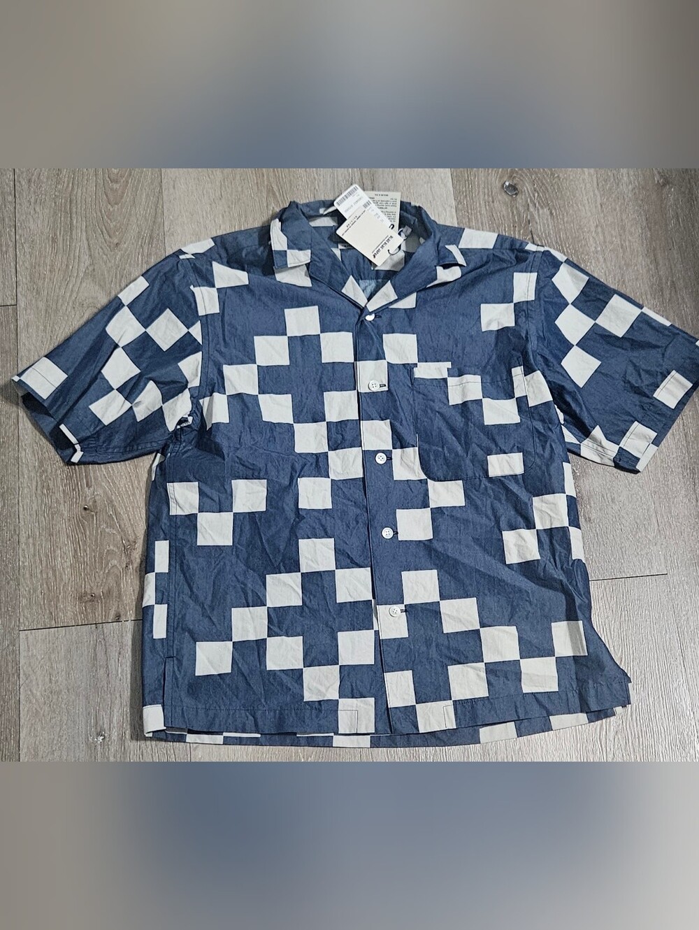 NWT Blue Blue Japan Indigo  Shirt SIZE 1 (S)